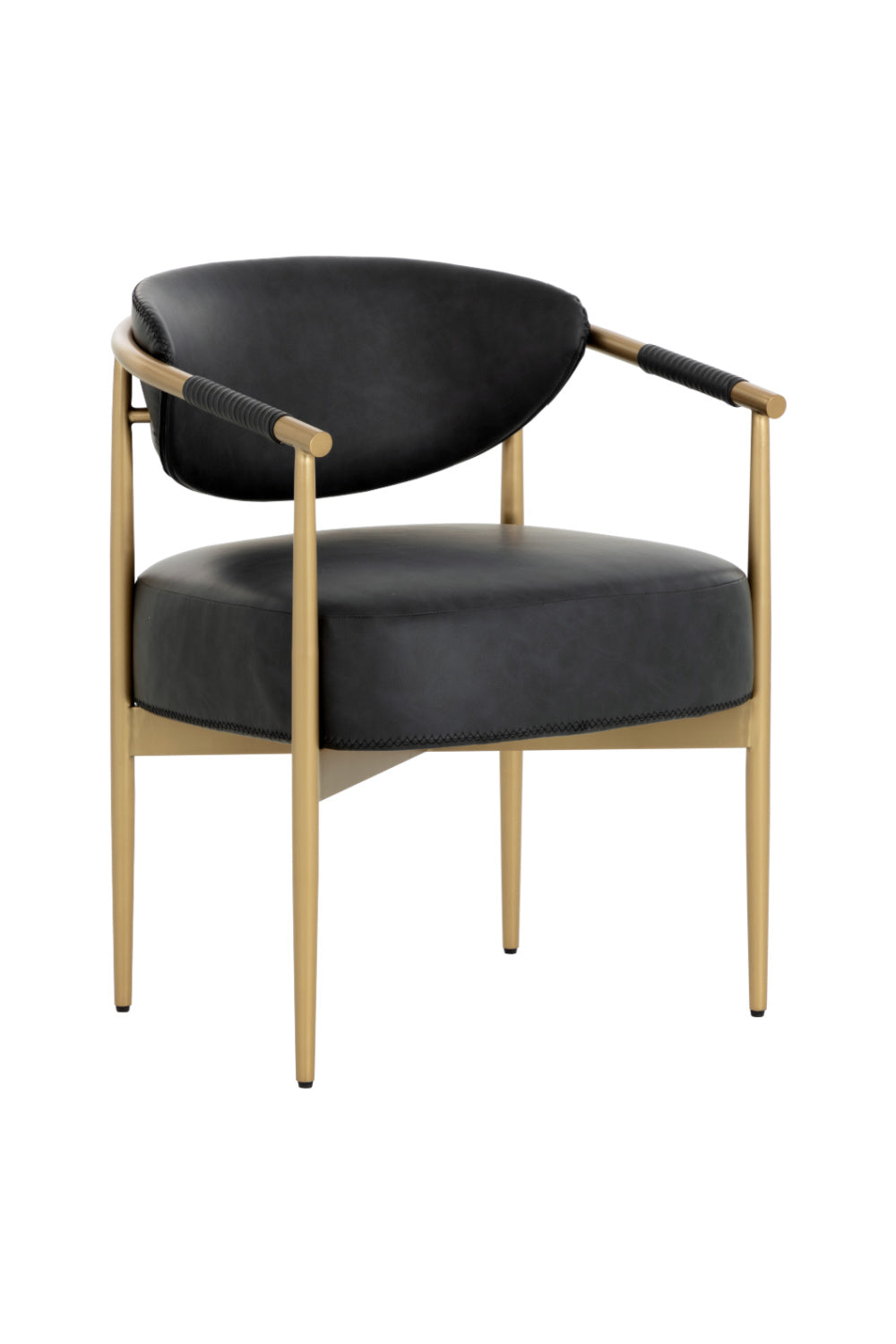   Modern European furniture - Leather Look Rope Dining Chair - www.oroa.com | Oroa.com
