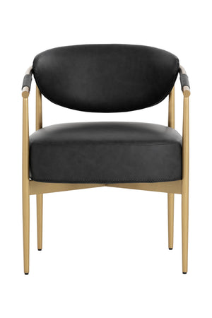   Modern European furniture - Leather Look Rope Dining Chair - www.oroa.com | Oroa.com