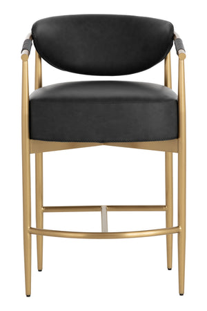   Modern European furniture - Curved Back Counter Stool - www.oroa.com | Oroa.com
