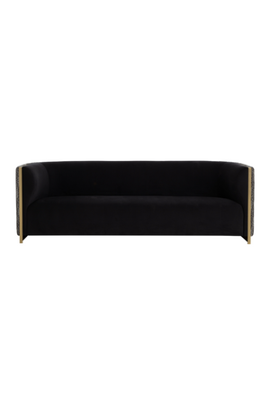   Modern European furniture - Gold Inlay Curved Sofa - www.oroa.com | Oroa.com