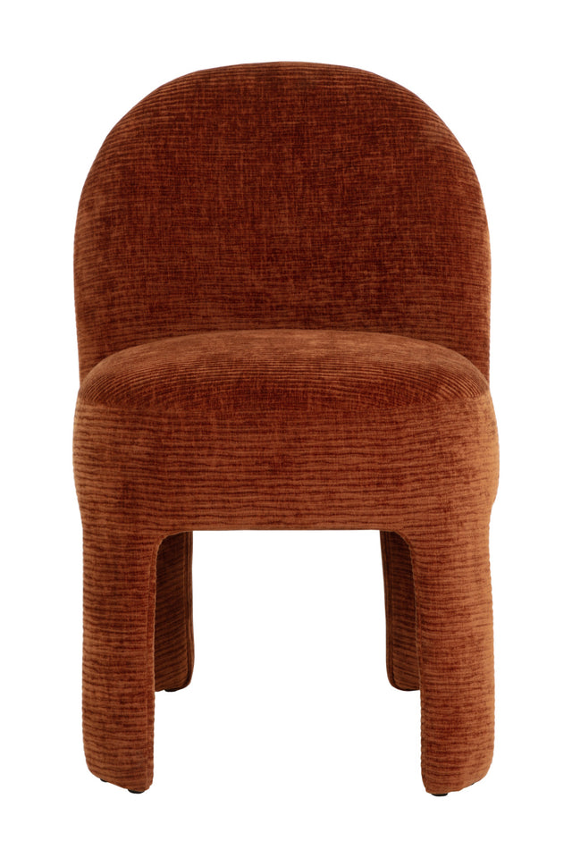 Modern European furniture - Ribbed Fabric Dining Chair - www.oroa.com