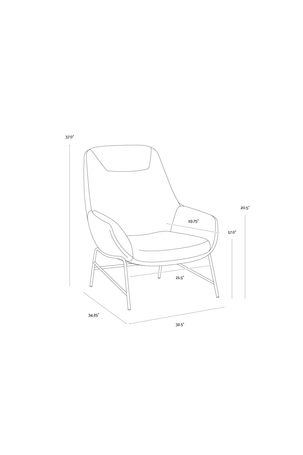   Modern European furniture - Leather Exterior Lounge Chair - www.oroa.com | Oroa.com