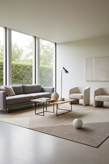   Modern European furniture - Hand-Woven Textured Area Rug - www.oroa.com | Oroa.com
