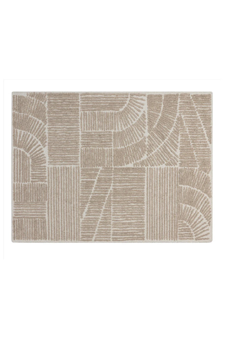   Modern European furniture - Taupe Wool-Viscose Area Rug - www.oroa.com | Oroa.com