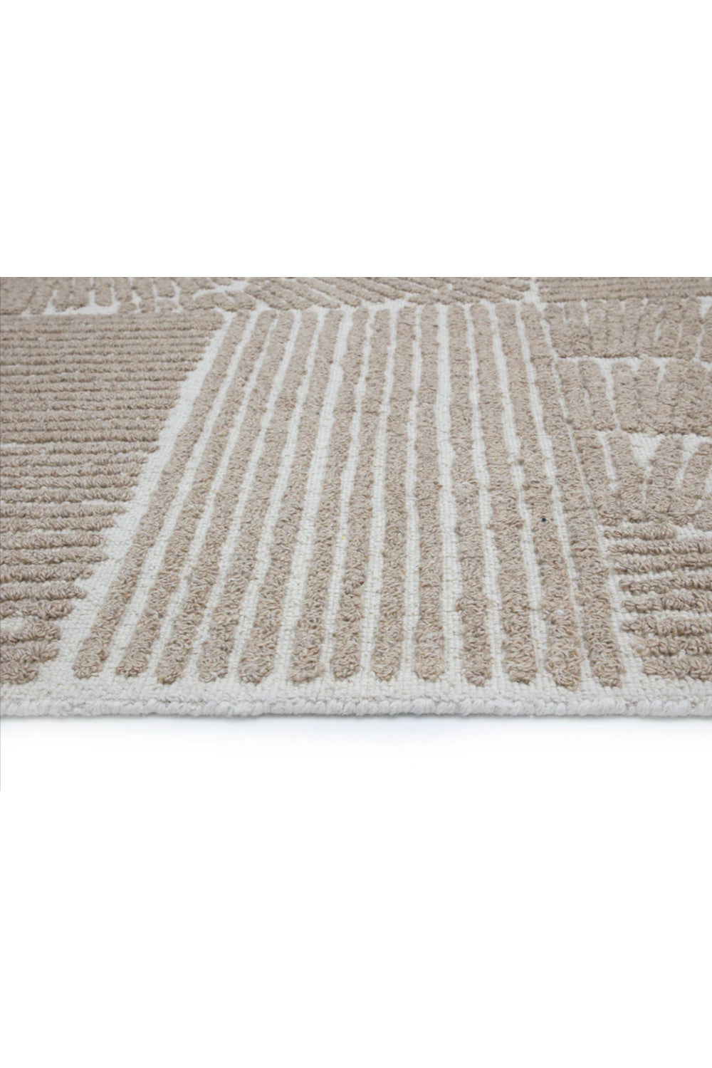   Modern European furniture - Taupe Wool-Viscose Area Rug - www.oroa.com | Oroa.com