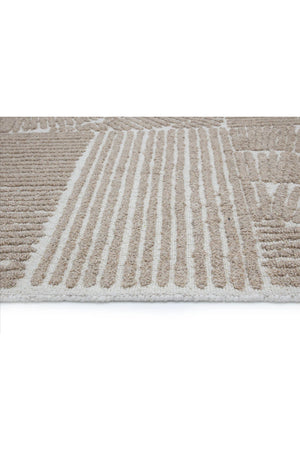   Modern European furniture - Taupe Wool-Viscose Area Rug - www.oroa.com | Oroa.com