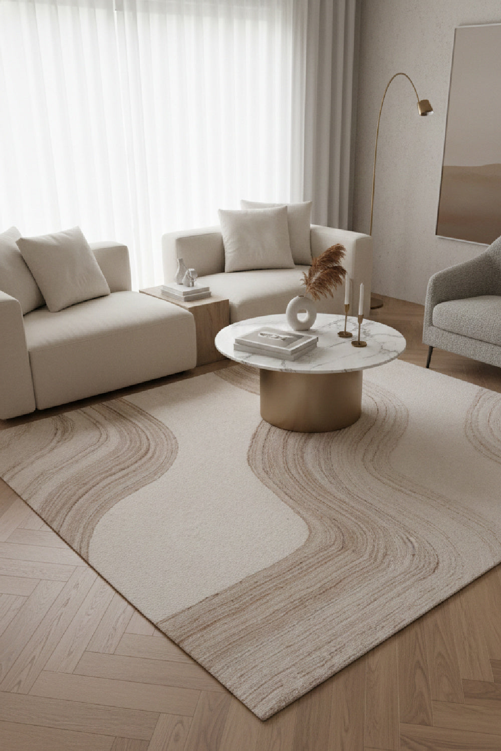   Modern European furniture - Hand-Tufted Wool Area Rug - www.oroa.com | Oroa.com