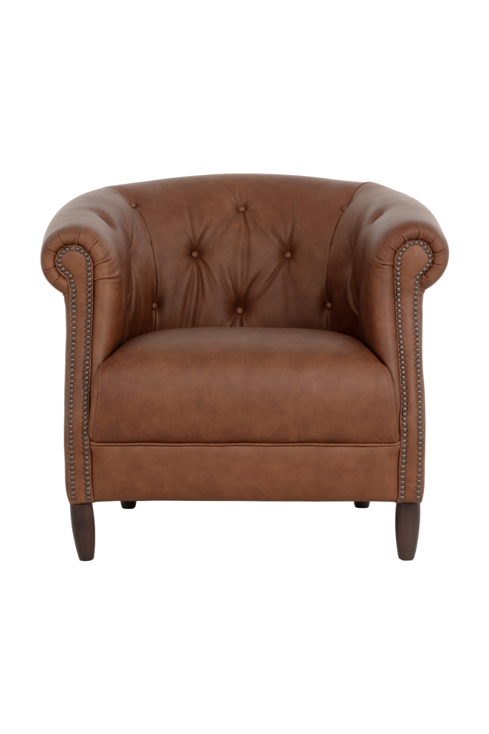   Modern European furniture - Leather Chesterfield Lounge Chair - www.oroa.com | Oroa.com