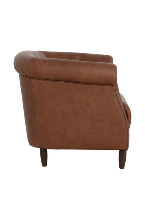   Modern European furniture - Leather Chesterfield Lounge Chair - www.oroa.com | Oroa.com