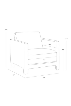   Modern European furniture - Bovine Leather Lounge Chair - www.oroa.com | Oroa.com