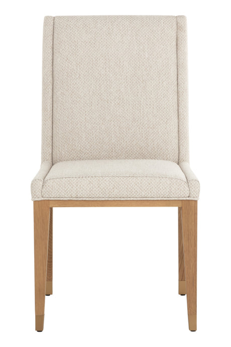   Modern European furniture - Rustic Oak Base Dining Chairs (2) - www.oroa.com | Oroa.com