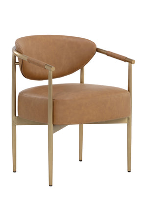   Modern European furniture - Leather Look Rope Dining Chair - www.oroa.com | Oroa.com