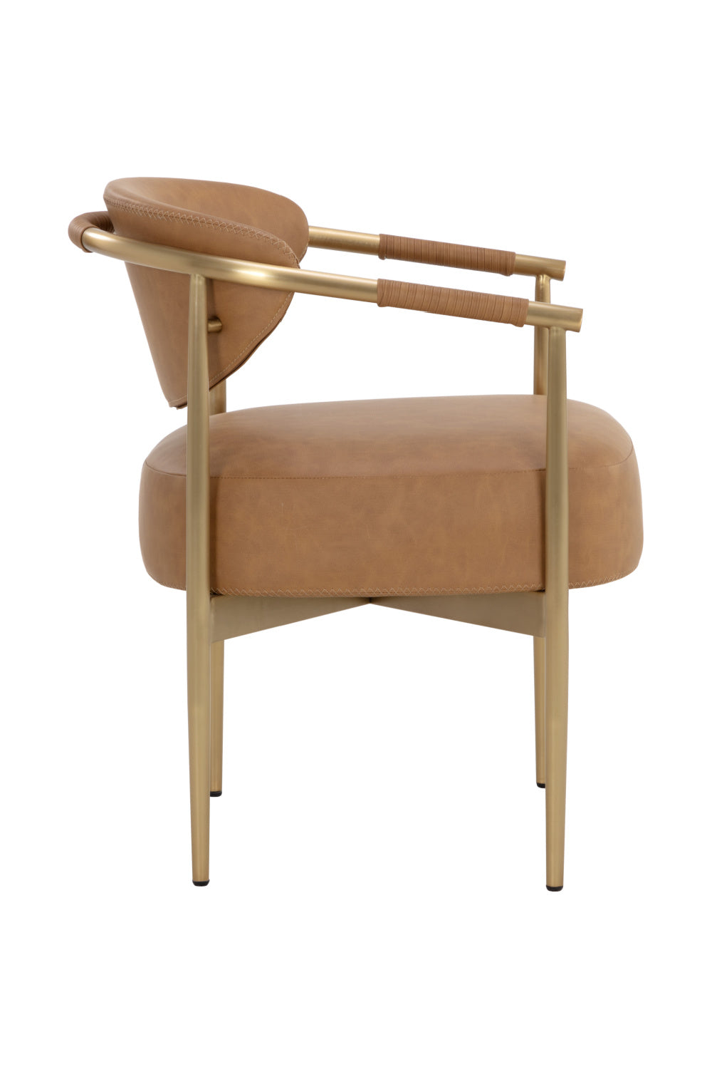   Modern European furniture - Leather Look Rope Dining Chair - www.oroa.com | Oroa.com