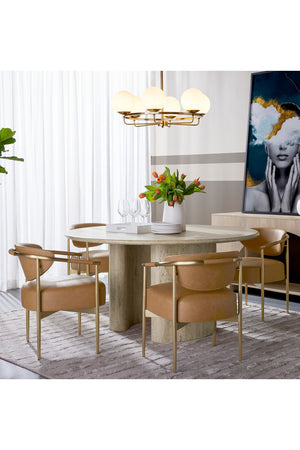   Modern European furniture - Leather Look Rope Dining Chair - www.oroa.com | Oroa.com