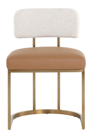   Modern European furniture - Two-Toned Cantilevered Dining Chair - www.oroa.com | Oroa.com