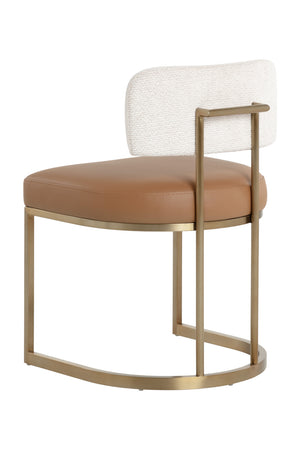   Modern European furniture - Two-Toned Cantilevered Dining Chair - www.oroa.com | Oroa.com