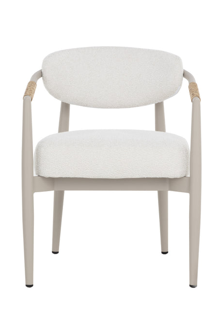   Modern European furniture - Sleek Indoor/Outdoor Wicker-Wrapped Dining Armchair - www.oroa.com | Oroa.com