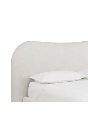   Modern European furniture - White Curved King Bed - www.oroa.com | Oroa.com