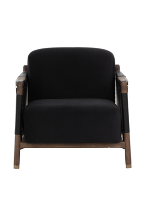   Modern European furniture - Solid Oak Framed Lounge Chair - www.oroa.com | Oroa.com