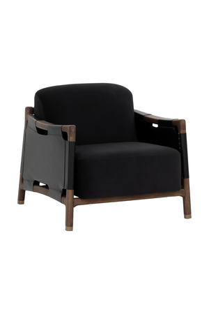   Modern European furniture - Solid Oak Framed Lounge Chair - www.oroa.com | Oroa.com