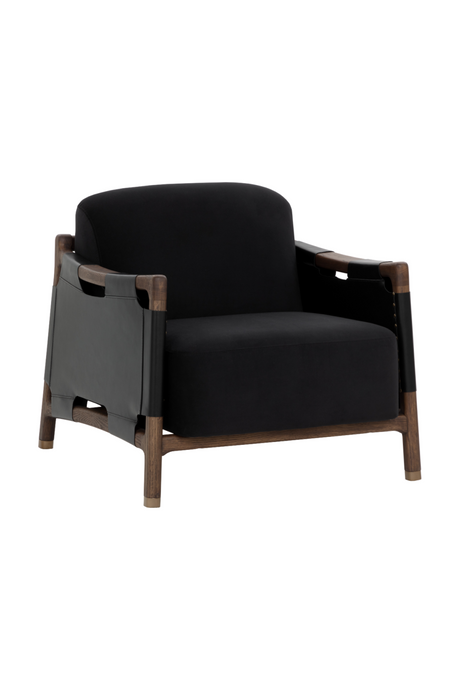   Modern European furniture - Solid Oak Framed Lounge Chair - www.oroa.com | Oroa.com