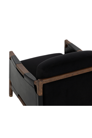   Modern European furniture - Solid Oak Framed Lounge Chair - www.oroa.com | Oroa.com