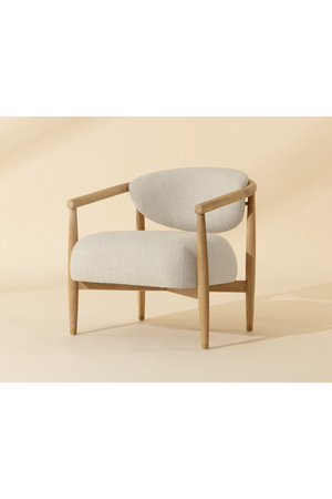   Modern European furniture - Oak Framed Lounge Chair - www.oroa.com | Oroa.com