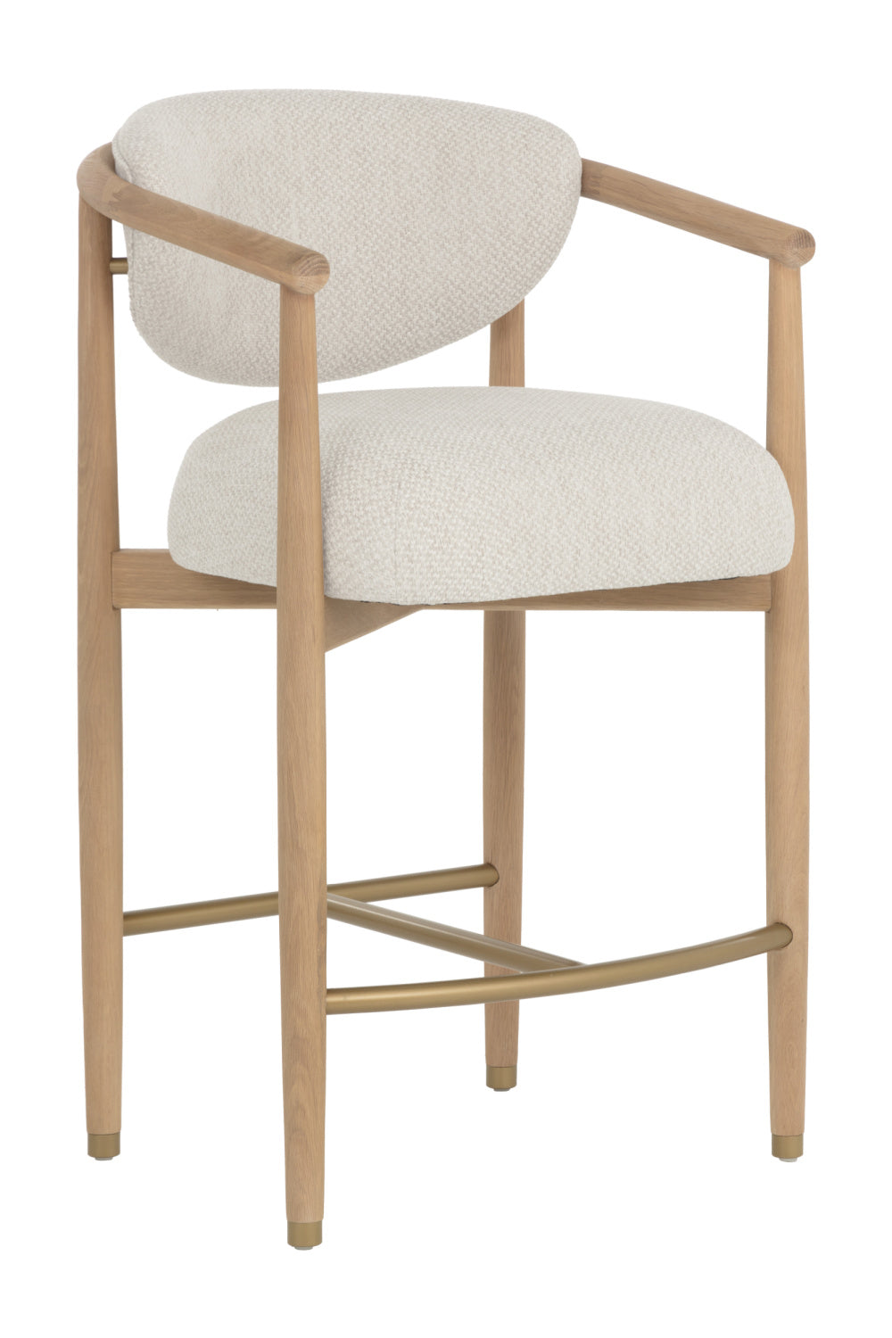   Modern European furniture - Oak Framed Counter Stool - www.oroa.com | Oroa.com