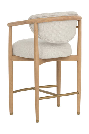   Modern European furniture - Oak Framed Counter Stool - www.oroa.com | Oroa.com