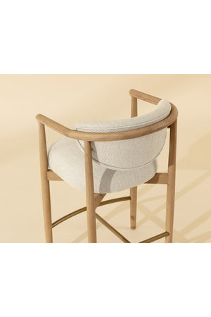   Modern European furniture - Oak Framed Counter Stool - www.oroa.com | Oroa.com