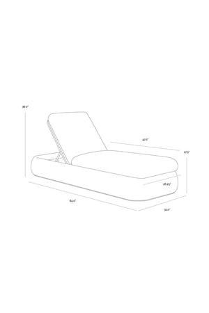   Modern European furniture - Wicker Weave Indoor/Outdoor Lounger - www.oroa.com | Oroa.com