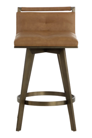   Modern European furniture - Swivel Counter Stool with Metal Frame - www.oroa.com | Oroa.com