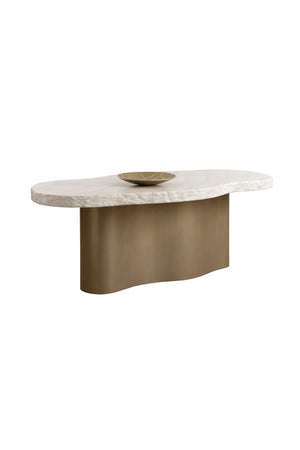   Modern European furniture - Organic-Shaped Indoor/Outdoor Dining Table - www.oroa.com | Oroa.com