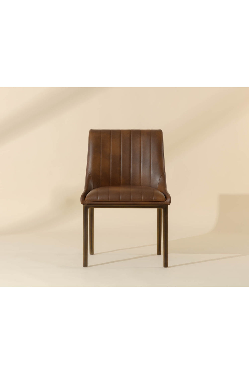   Modern European furniture - Vertical Stitched Dining Chairs (2) - www.oroa.com | Oroa.com