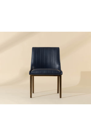   Modern European furniture - Vertical Stitched Dining Chairs (2) - www.oroa.com | Oroa.com