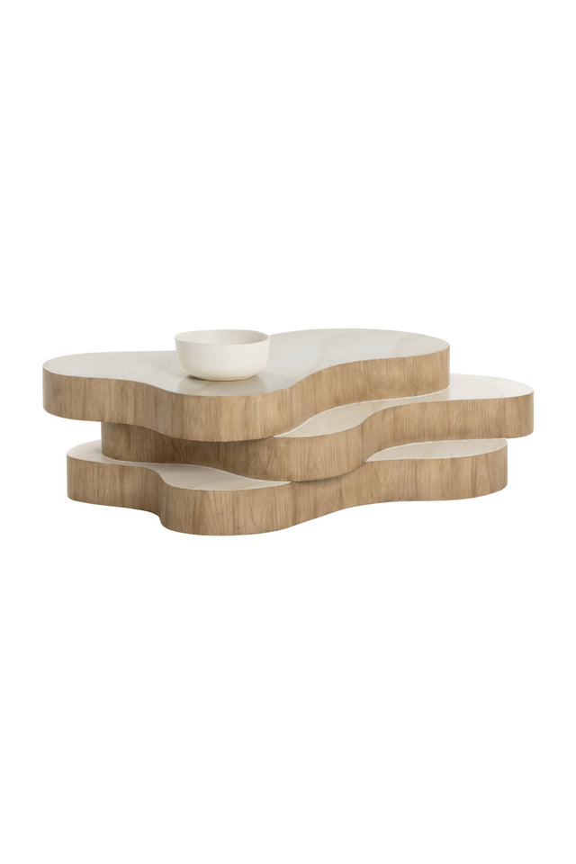 Modern European furniture - Layered Freeform Indoor/Outdoor Coffee Table - www.oroa.com