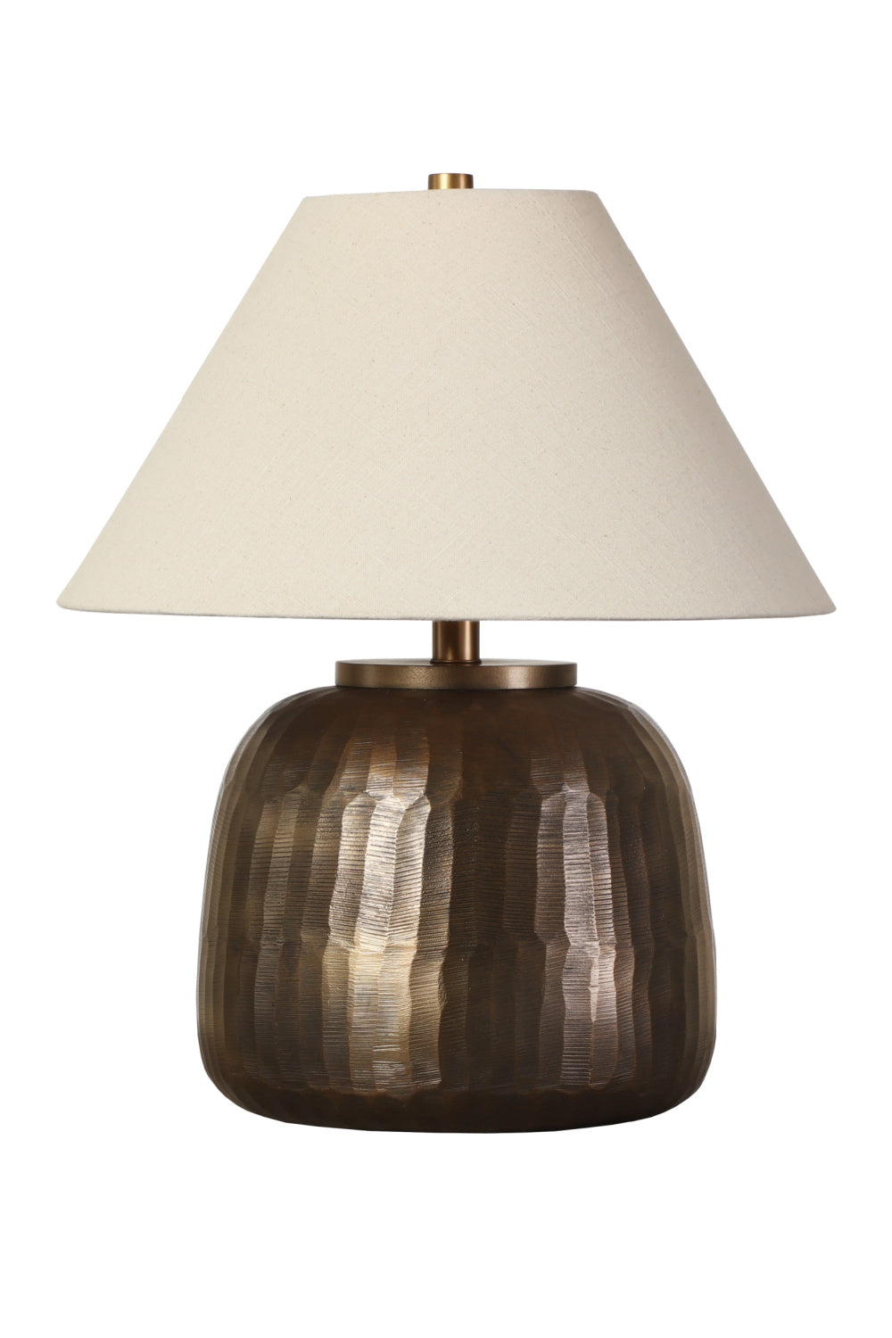   Modern European furniture - Antique Brass Base Table Lamp - www.oroa.com | Oroa.com