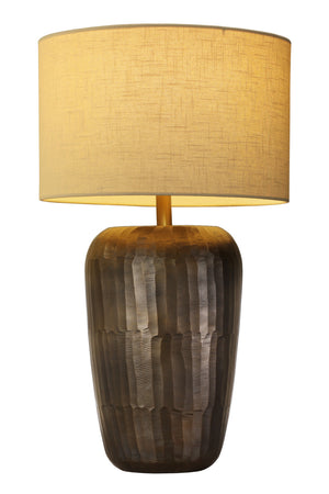   Modern European furniture - Antique Brass Drum Table Lamp - www.oroa.com | Oroa.com