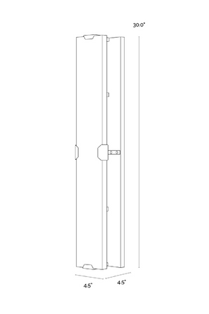   Modern European furniture - Alabaster Panel Wall Lamp - www.oroa.com | Oroa.com