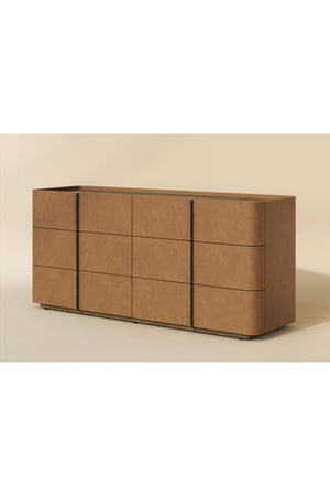   Modern European furniture - Leather-Look 6-Drawer Dresser - www.oroa.com | Oroa.com