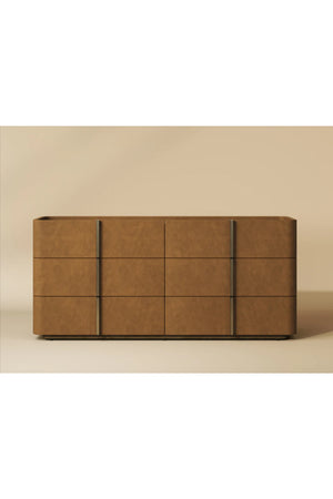   Modern European furniture - Leather-Look 6-Drawer Dresser - www.oroa.com | Oroa.com