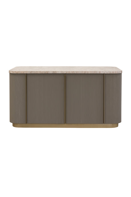  Modern European furniture - Marble Top & Wood Base Kitchen Island - www.oroa.com | Oroa.com
