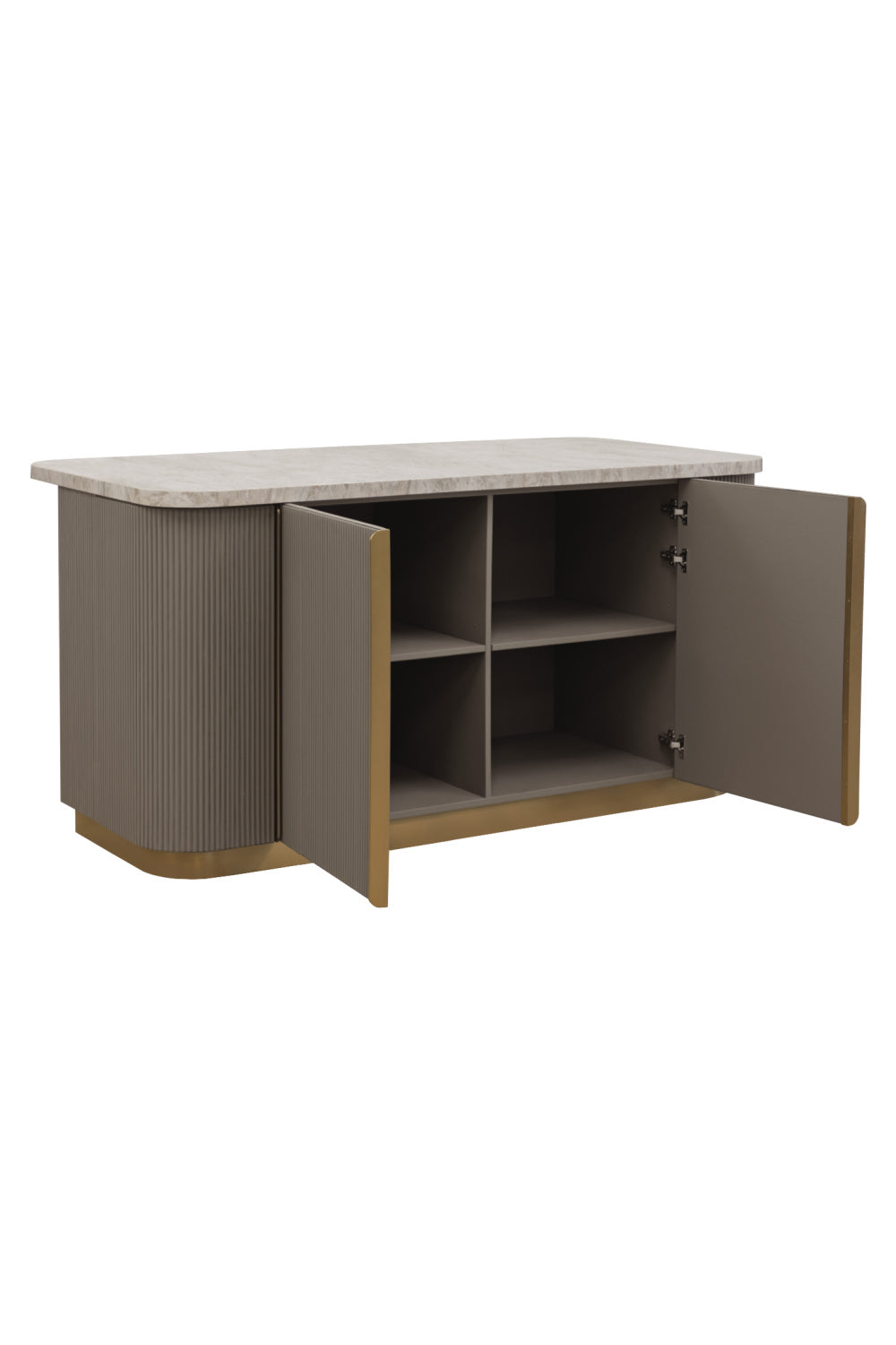   Modern European furniture - Marble Top & Wood Base Kitchen Island - www.oroa.com | Oroa.com