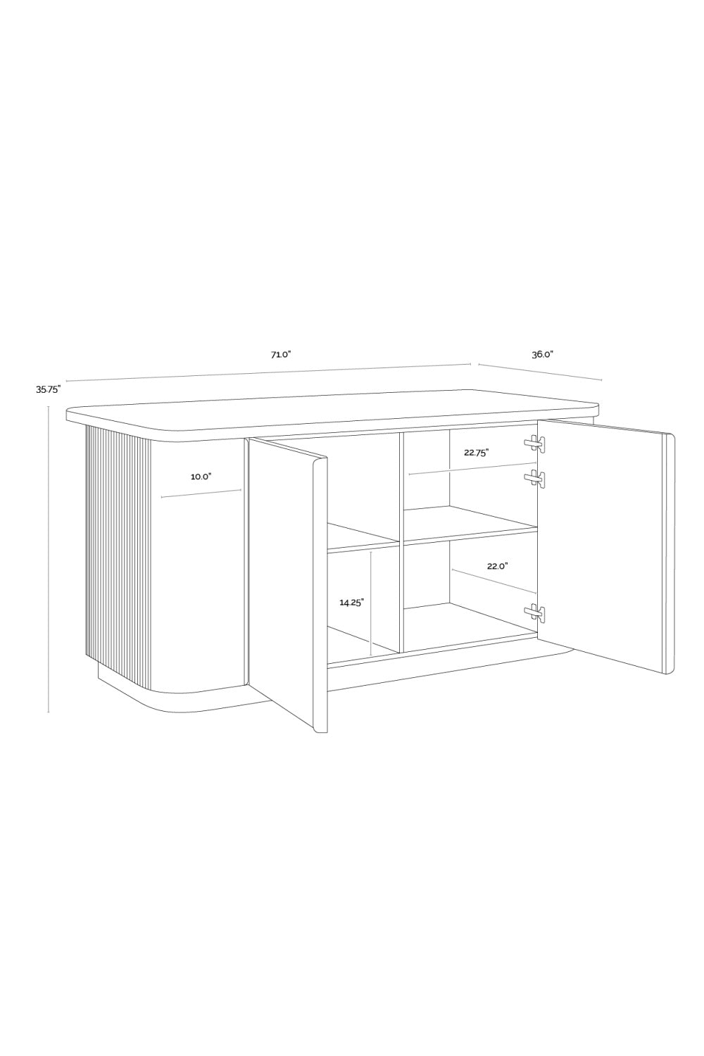   Modern European furniture - Marble Top & Wood Base Kitchen Island - www.oroa.com | Oroa.com