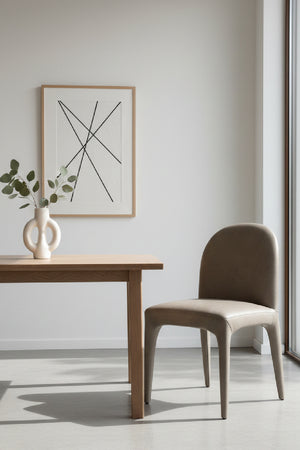   Modern European furniture - Seamless Upholstered Dining Chairs (2) - www.oroa.com | Oroa.com