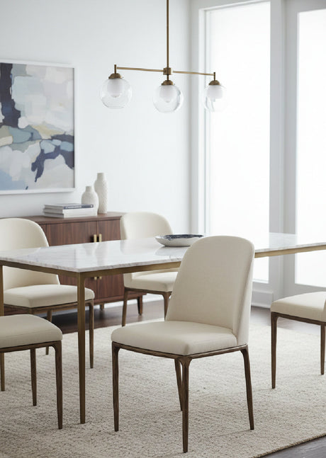   Modern European furniture - Upholstered Dining Chairs (2) - www.oroa.com | Oroa.com