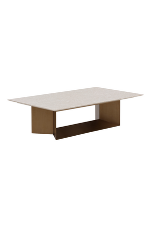   Modern European furniture - Cream Marble Coffee Table - www.oroa.com | Oroa.com