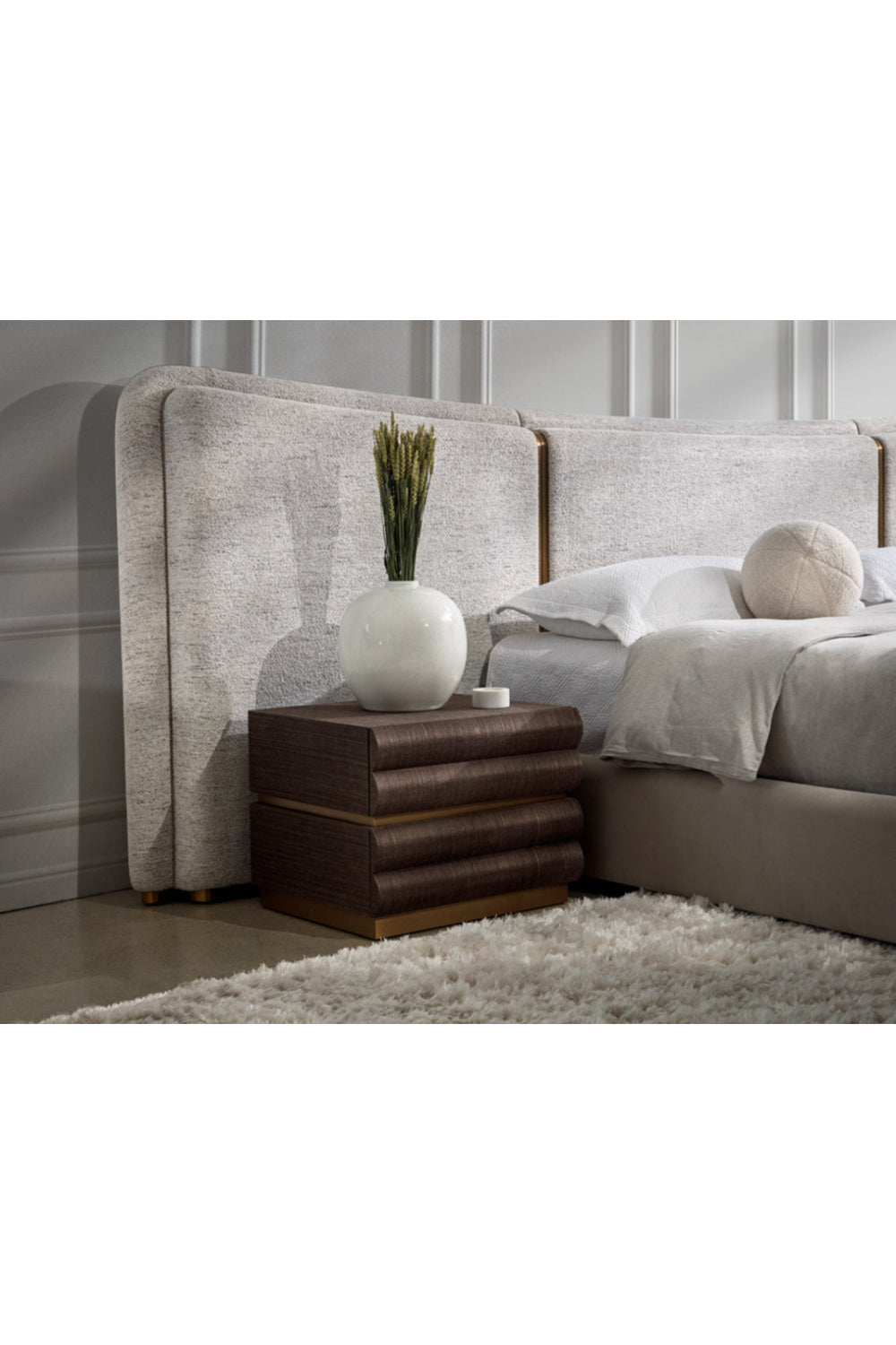   Modern European furniture - Tiered 2-Drawer Nightstand - www.oroa.com | Oroa.com