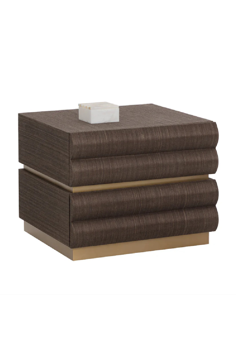   Modern European furniture - Tiered 2-Drawer Nightstand - www.oroa.com | Oroa.com