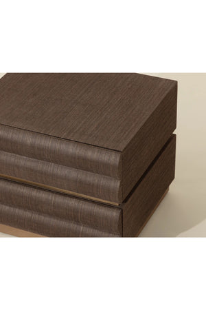   Modern European furniture - Tiered 2-Drawer Nightstand - www.oroa.com | Oroa.com